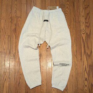 Essentials Pants Light Oatmeal